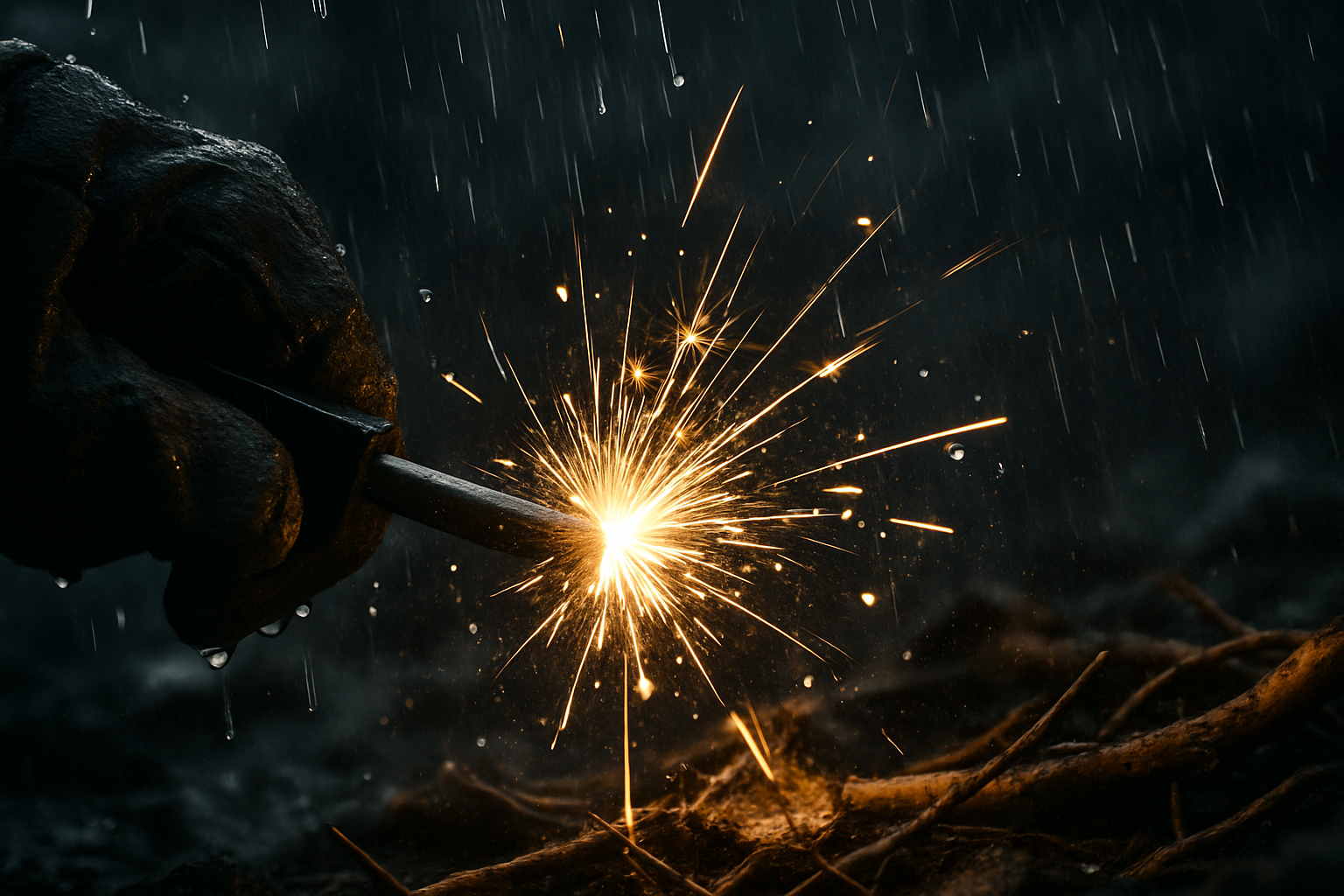 How To Build Fire In Any Weather Condition